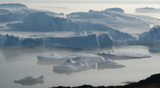 Rohamtempóban olvad a jég Grönlandon