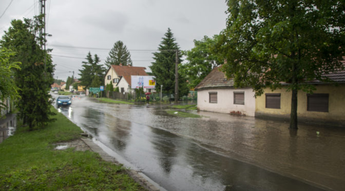 40 perc alatt 30 mm eső hullott Pásztó térségében