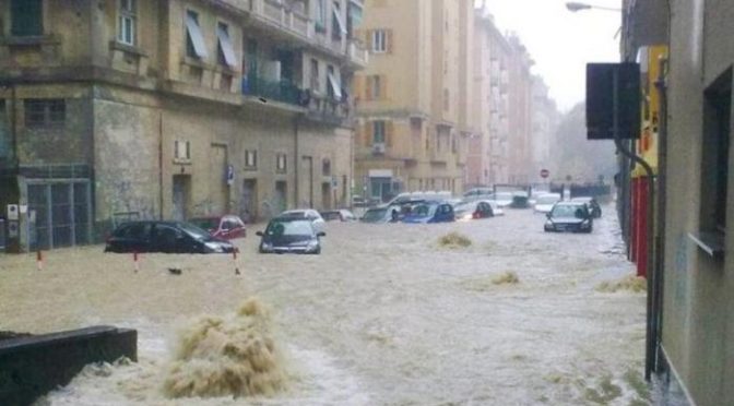 Özönvíz Olaszországban