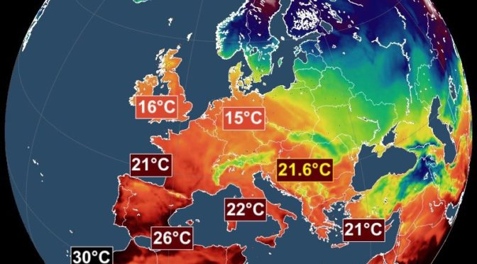 Szélsőségesen meleg évkezdés Európa nyugati felén, többfelé dőlt melegrekord 2022 első napján