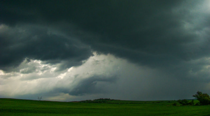 Hidegfront érkezett zivatarokkal (2009.05.12.)