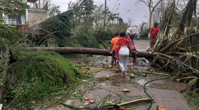 Trópusi ciklon sújtotta Madagaszkár szigetvilágát (2022.02.06.)